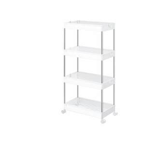 Badregal - weiß - Materialmix - 42 cm - 86 cm | Möbel Kraft