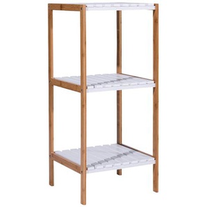 Primo Badregal - weiß - Materialmix - 34 cm - 77 cm - 33 cm | Möbel Kraft