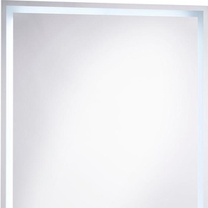 Badspiegel GGG MÖBEL Spiegel Gr. B/H/T: 60 cm x 80 cm x 4,5 cm, farblos (glas) Badspiegel 60x80 cm, 144 LEDs