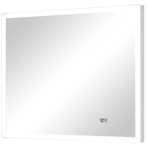 Badspiegel - Glas,Metall - 90 cm - 70 cm - cm 5,0 | Möbel Kraft