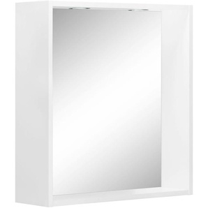 Badspiegel HELD MÖBEL Davos Spiegel Gr. B/H/T: 60 cm x 64 cm x 18 cm, weiß Badspiegel
