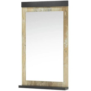 Badspiegel - holzfarben - Holzwerkstoff,Glas - 56 cm - 95 cm - cm 10,0 | Möbel Kraft