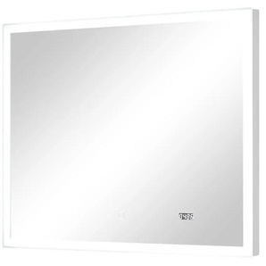 Badspiegel  Sandsee ¦ Glas,Metall ¦ Maße (cm): B: 90 H: 70 T: 5.0