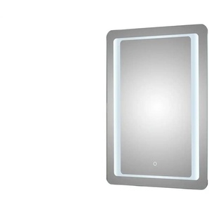 Badspiegel  Silbersee ¦ verspiegelt ¦ Glas ¦ Maße (cm): B: 50 H: 70 T: 3.0