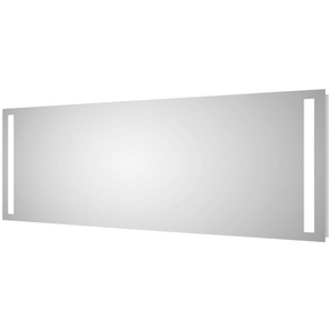 Badspiegel TALOS Talos Light Spiegel silberfarben (silber matt) Badspiegel 160x 70 cm, Design Lichtspiegel