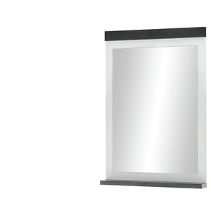 Badspiegel - weiß - Holzwerkstoff,Glas - 56 cm - 90 cm - cm 10,0 | Möbel Kraft