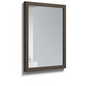 Badspiegel WELLTIME Rustic Spiegel Gr. B/H/T: 60 cm x 80 cm x 3 cm, Breite 60 cm, braun (smoked oak) Badspiegel Breite 60 cm, FSC-zertifiziert