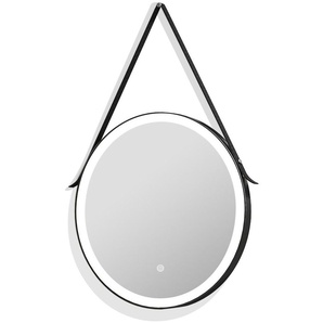 Badspiegel WELLTIME Spiegel Gr. B/H/T: 60 cm x 60 cm x 3,5 cm, silberfarben (silber) Badspiegel mit Touch LED-Beleuchtung, BxH: 60x60 cm, rund