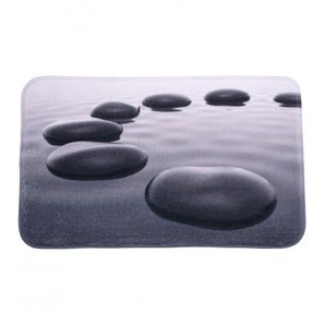 Badteppich Black Stones 50 x 80 cm