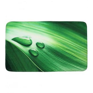 Badteppich Green Leaf 50 x 80 cm