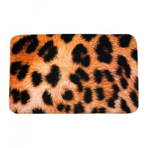 Badteppich Leopardenfell 50 x 80 cm