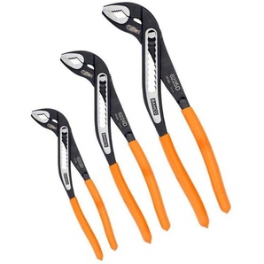 BAHCO box joint water pump pliers set 200 250 300 mm