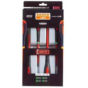 BAHCO Screwdriver set bahco ergo slim blade 4 pieces torx