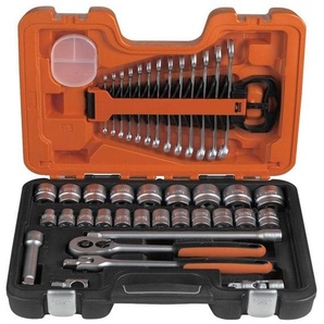 BAHCO socket set 12 40 pieces 10-32mm