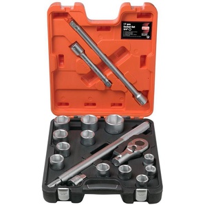 BAHCO socket set 34 17 pieces 22-50mm