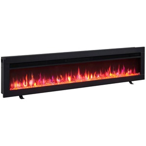 BALDERIA Elektrokamin schwarz Agnes 60 1000/1800 Watt 33 x 152,5 cm GLO782164845