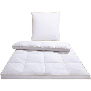 Balette Daunenbettdecke + Kopfkissen 140 Jahre Balette, in 5 Wärmeklassen, Made in Germany, Downpass, Bettwaren-Set, 135x200 oder 155x220 cm & Kissen 80x80 cm
