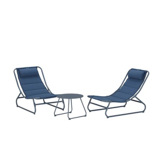 Balkon - Set Faro - blau - Materialmix | Möbel Kraft