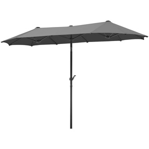 Schneider Schirme Balkonschirm  Salerno ¦ grau ¦ Maße (cm): B: 300 H: 220 T: 150.0