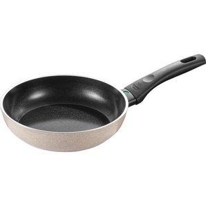 Ballarini Bratpfanne Ledro, Beige, Schwarz, Metall, rund, antihaftbeschichtet, Kochen, Pfannen, Bratpfannen