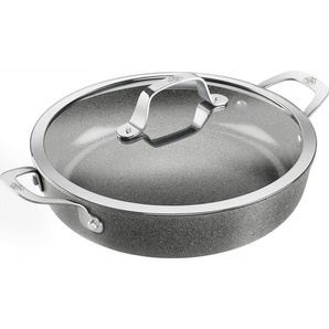 Ballarini Servierpfanne Salina Ceramic, rund, backofengeeignet,PFOA-frei, Deckel hitzebeständig, PFAS-frei, Kochen, Pfannen, Servierpfannen