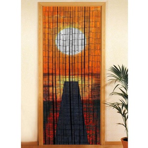 Bambusvorhang Arimont Bambus, lackiert Multicolor 90 x 200cm