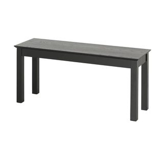 Bank aus Massivholz   Fabian ¦ schwarz ¦ Maße (cm): B: 32 H: 45