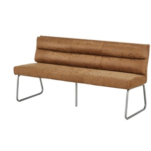 Bank - braun - Materialmix - 158 cm - 81,5 cm - cm 60,0 | Möbel Kraft