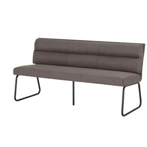 Bank - grau - Materialmix - 158 cm - 81,5 cm - cm 60,0 | Möbel Kraft
