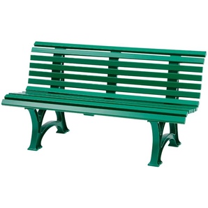 Bank Helgoland - grün - Materialmix - 150 cm - 80 cm - cm 64,0 | Möbel Kraft