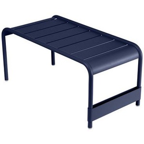 Bank Luxembourg metall blau / Sitzbank - L 86 cm - Fermob - Blau