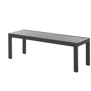 Bank  Maryland ¦ grau ¦ Maße (cm): B: 129 H: 42,5 T: 40.0