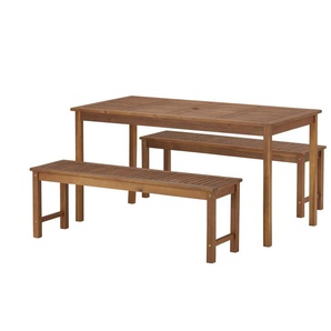 Bank-Set Honduras | holzfarben |