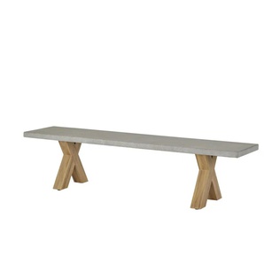 Bank  Sevilla ¦ holzfarben ¦ Maße (cm): B: 180 H: 45 T: 40.0