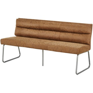 Bank  Tamme ¦ braun ¦ Maße (cm): B: 158 H: 81,5 T: 60.0