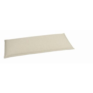Xxxl Bankauflage, Natur, Textil, Füllung: Schaumstoff, Vlies, 115x6x48 cm, weich, Outdoor-Kissen, Outdoor-Sitzkissen
