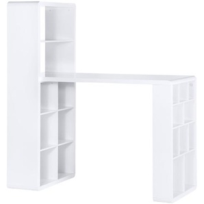 Bar - weiß - Materialmix - 170 cm - 185,9 cm - 78,5 cm | Möbel Kraft