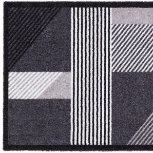 Barbara Becker Fußmatte Sense, Made in Belgium, rechteckig, Höhe: 7 mm, Schmutzfangmatte, modernes Design, waschbar, auch als Läufer