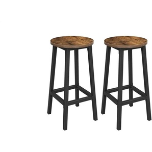 Barhocker 2er-Set  Eugen ¦ schwarz ¦ Maße (cm): B: 32 H: 65