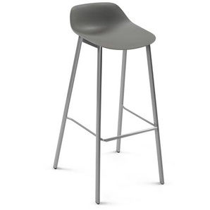 Barhocker BarLouis hellgrau, Designer Perfecta, 44.5x97x50.5 cm