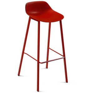Barhocker BarLouis rot-orange, Designer Perfecta, 97x44.5x50.5 cm
