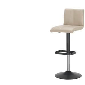 Barhocker - beige - Materialmix - 44 cm - cm 38,0 | Möbel Kraft