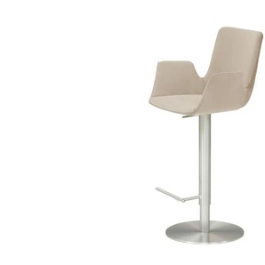 Barhocker - beige - Materialmix - 52 cm - cm 35,0 | Möbel Kraft