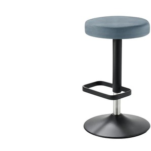 Barhocker - blau - Materialmix - 44 cm - cm 44,0 | Möbel Kraft
