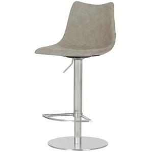 Barhocker - grau - Materialmix - 43 cm - cm 50,0 | Möbel Kraft