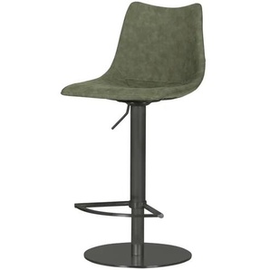 Barhocker - grün - Materialmix - 43 cm - cm 50,0 | Möbel Kraft