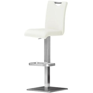 Barhocker  Gulia ¦ weiß ¦ Maße (cm): B: 40 H: 91 T: 50.0