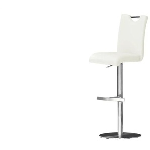 Barhocker  Gulia ¦ weiß ¦ Maße (cm): B: 42 H: 91 T: 50.0