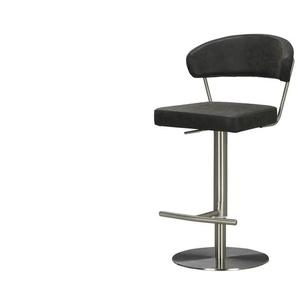 Barhocker  Kelvin ¦ schwarz ¦ Maße (cm): B: 53 H: 89 T: 56.0