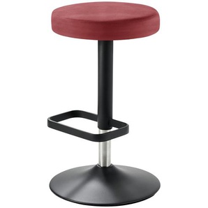 Barhocker  MyDivo ¦ rot ¦ Maße (cm): B: 44 T: 44.0